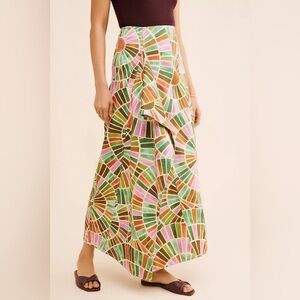 Anthropologie The Wolf Gang Samba Midi Skirt